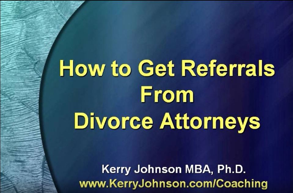 Divorce Attorney Referrals